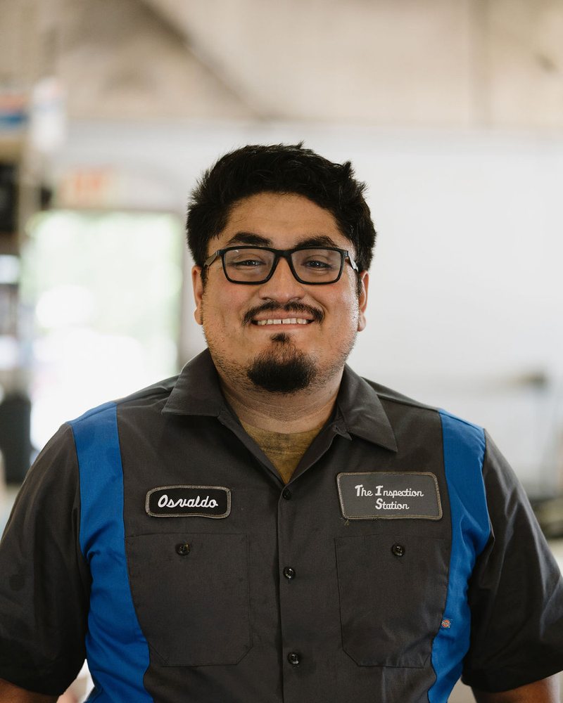 Osvaldo, Technician at Inspection Station