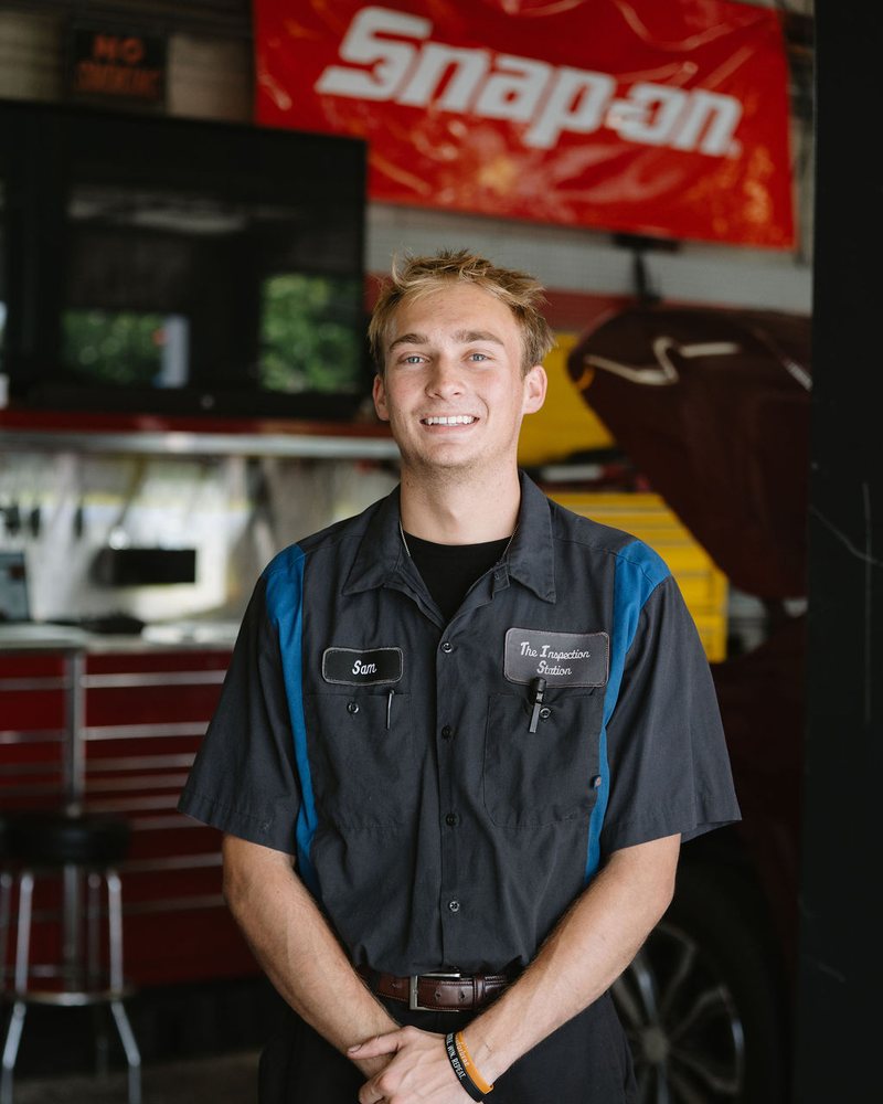 Sam, Technician at Inspection Station